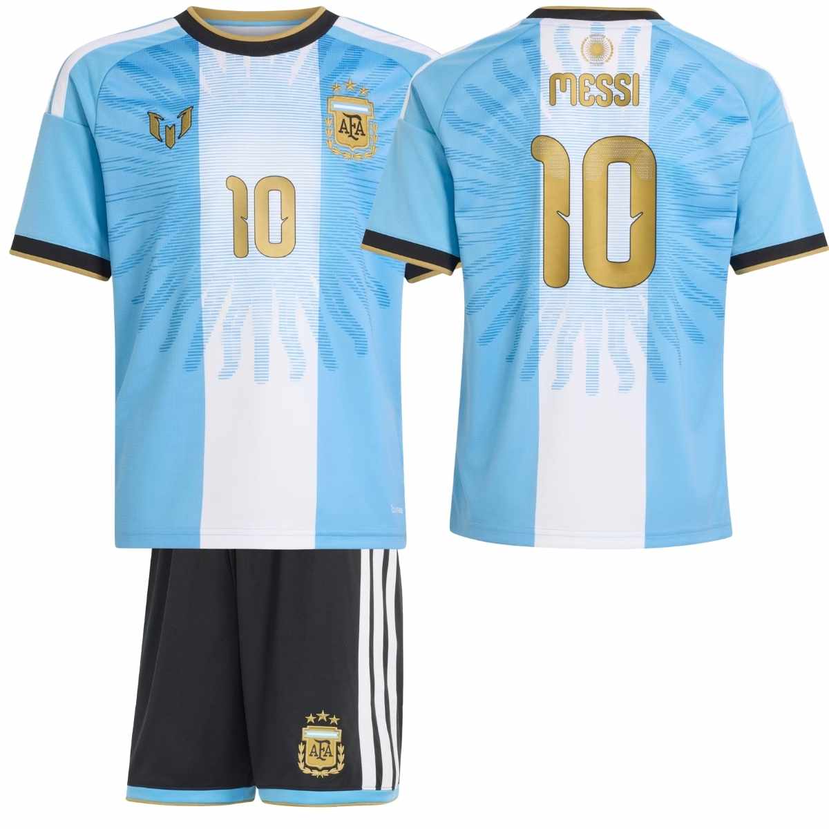 kit-infantil-messi-despedida-argentina-azul-branco-especial-2026-27-unissex Kit Infantil Argentina Messi Despedida Azul/Branco 2026/27 Unissex